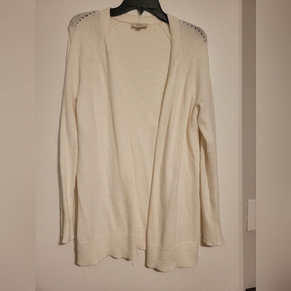 🎀Loft white Cardigan🎀